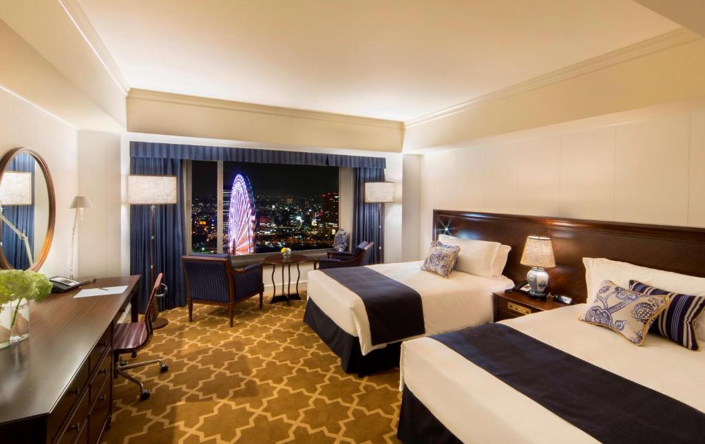 Postel nebo postele na pokoji v ubytování InterContinental Yokohama Grand by IHG