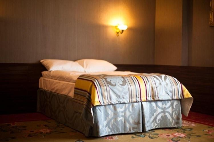 Posteľ alebo postele v izbe v ubytovaní Hotel Złoty Młyn Majków