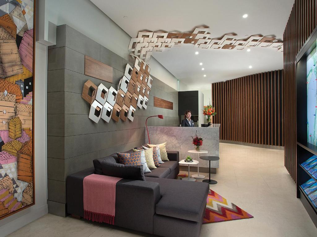Posezení v ubytování Citadines St Georges Terrace Perth
