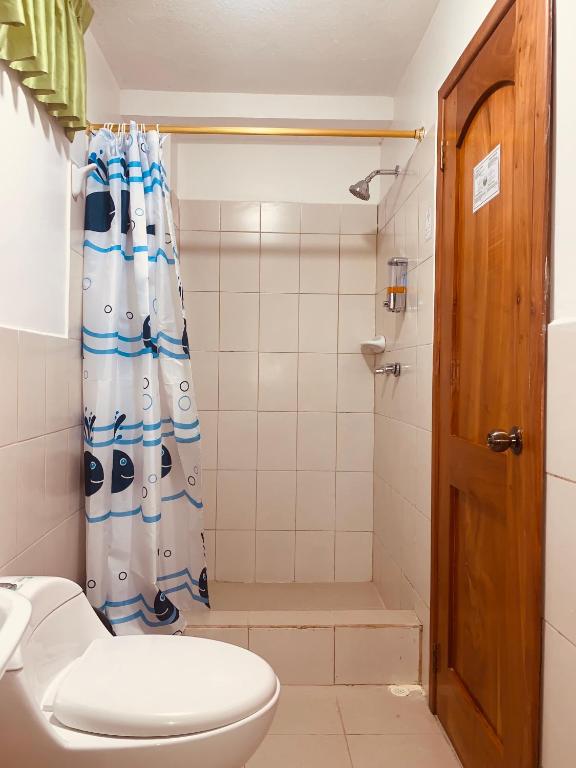 Koupelna v ubytování Hostal White House Galapagos