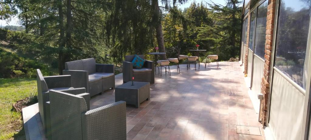 Zahrada ubytování La Regibussa - Hotel Ristorante