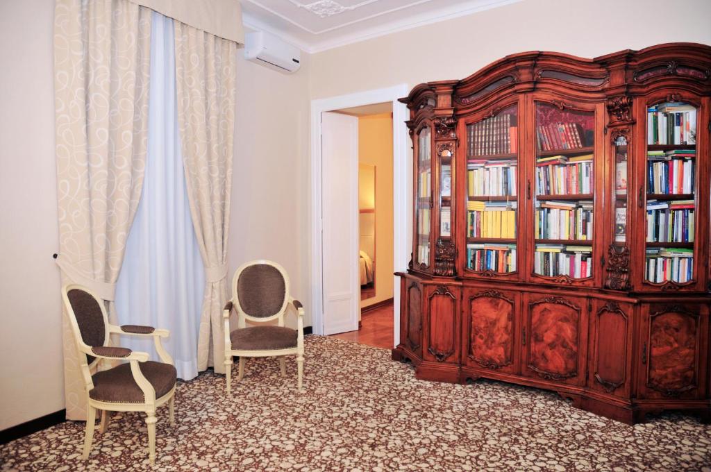 Biblioteca en el hotel
