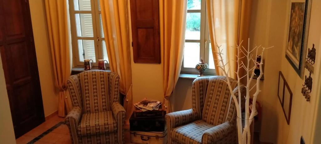 Posezení v ubytování La Regibussa - Hotel Ristorante