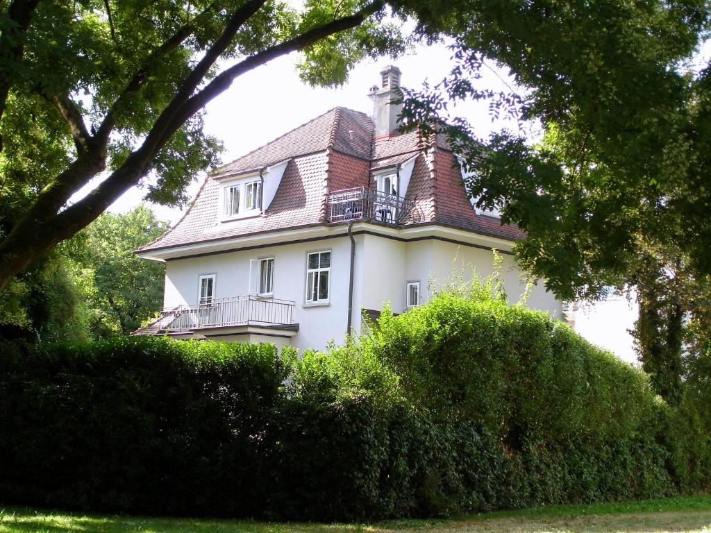 Zahrada ubytování Villa Am Rosenfelspark
