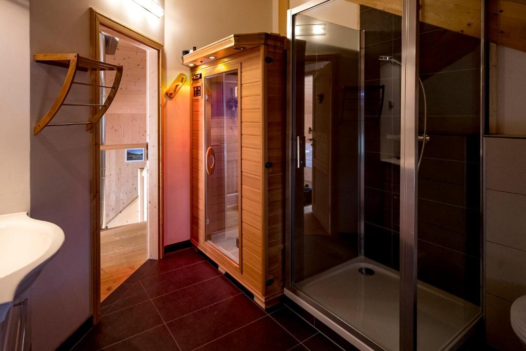 Koupelna v ubytování Luxury Chalet Kreischberg 11a