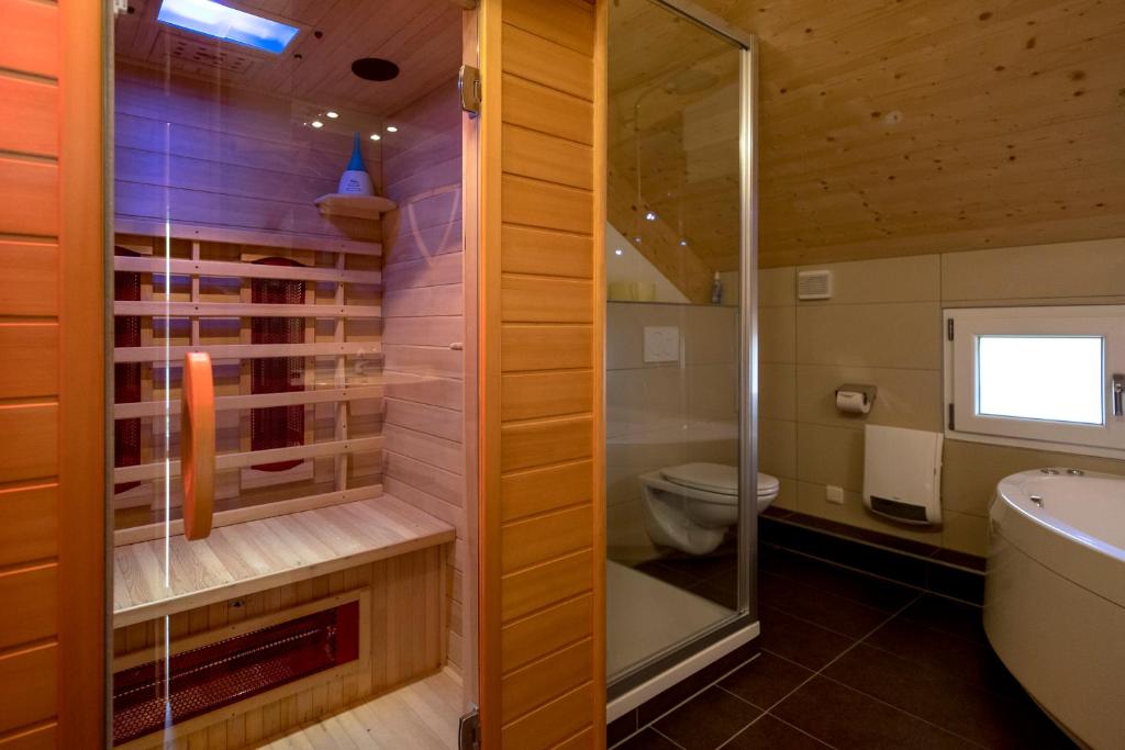 Koupelna v ubytování Luxury Chalet Kreischberg 11a