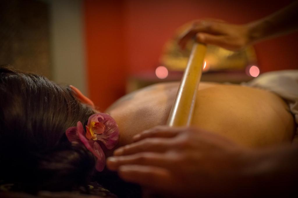 Lázně a/nebo wellness v ubytování Dosłońce Resort Wellness & Farm