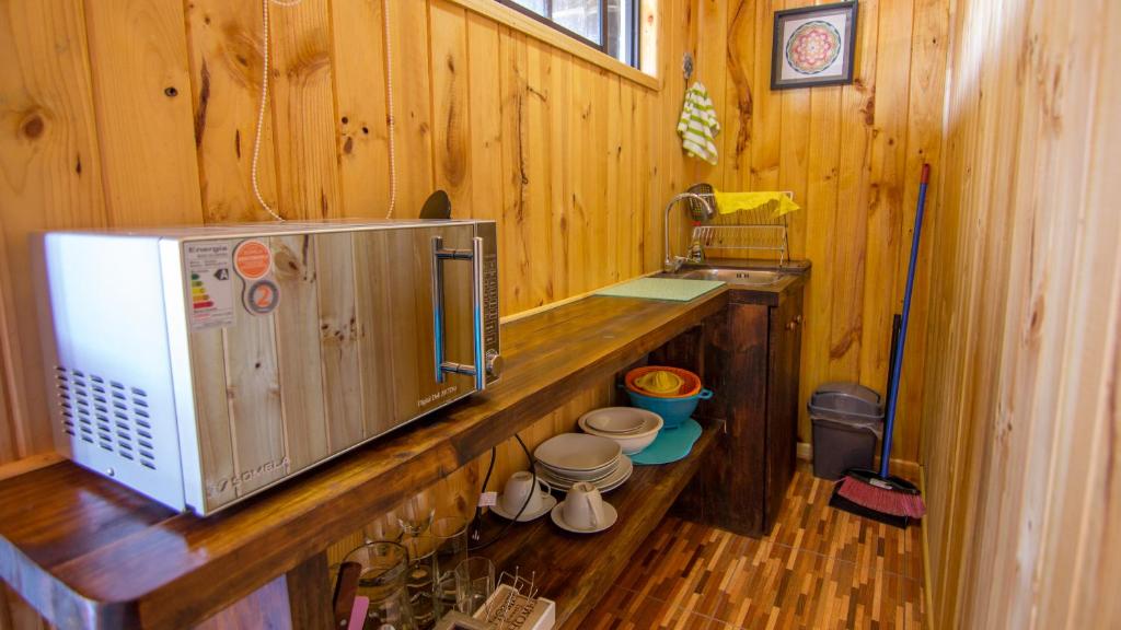 A cozinha ou kitchenette de ELUNEY Pichilemu