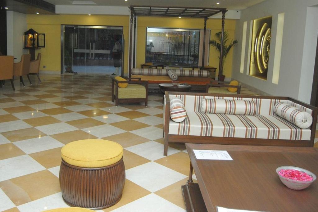 Posezení v ubytování Hotel Abigail Goradia's