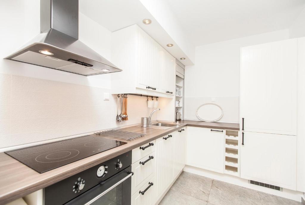 Küche/Küchenzeile in der Unterkunft Ammouda Villas