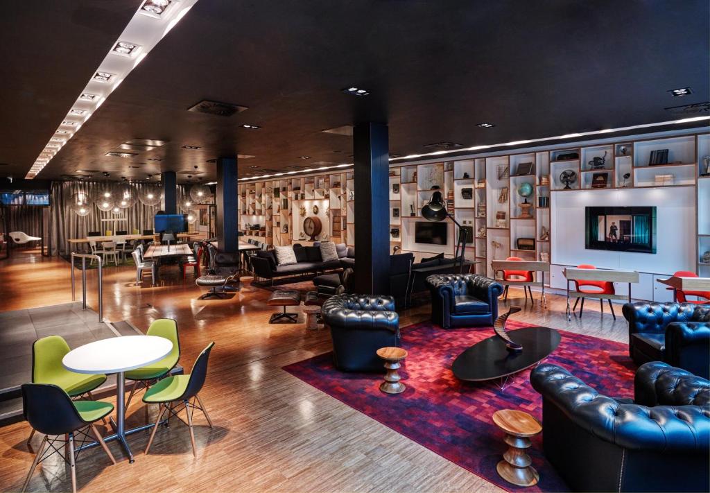 Posezení v ubytování citizenM Glasgow