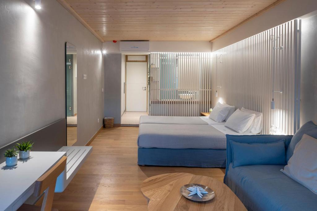 Postel nebo postele na pokoji v ubytování Atrium Hotel