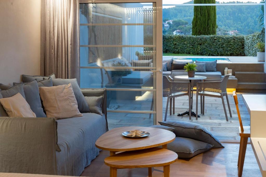 Posezení v ubytování Atrium Hotel