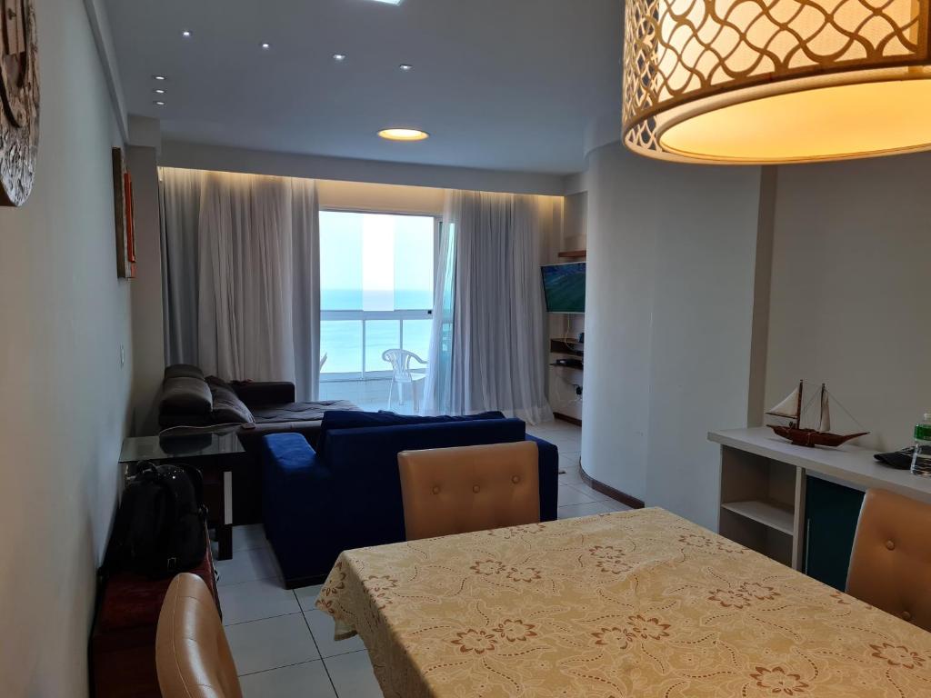  Apto 3 qts Praia do Morro wifi 300Mb netflix vista de frente para o mar 2vagas garagem