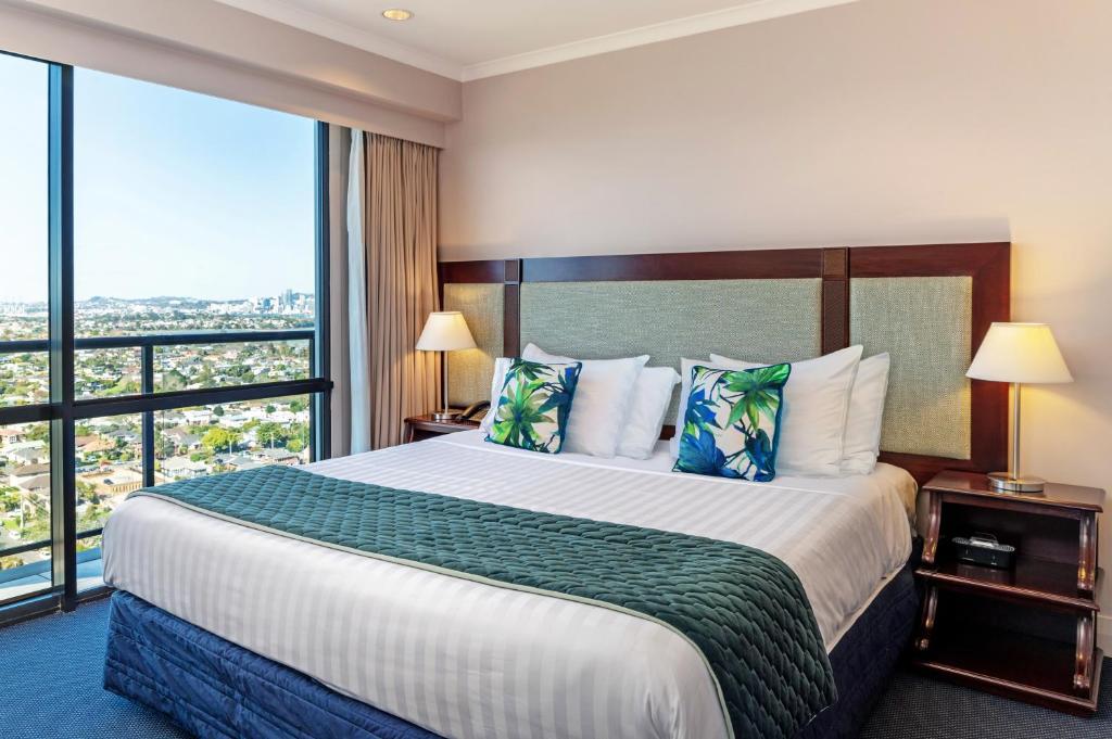 The Spencer Hotel房間的床