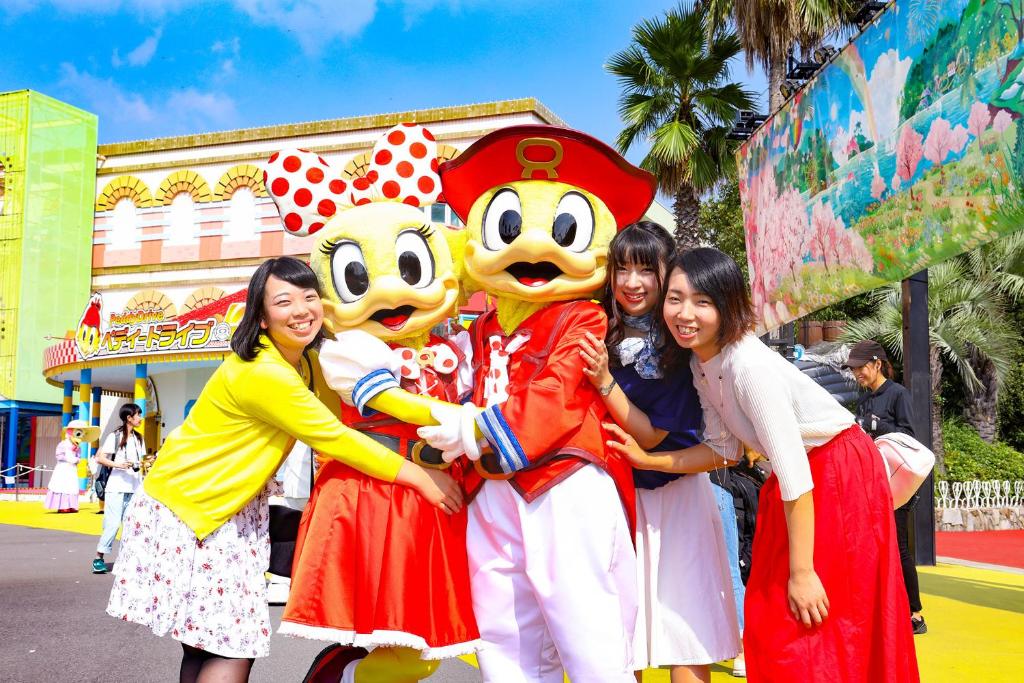 Hosté ubytování Ooedo Onsen Monogatari Hotel Reoma no Mori