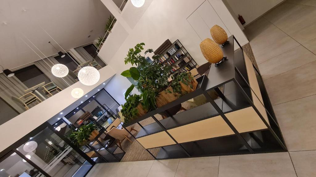 Kuchyň nebo kuchyňský kout v ubytování Hotel Drie Eiken