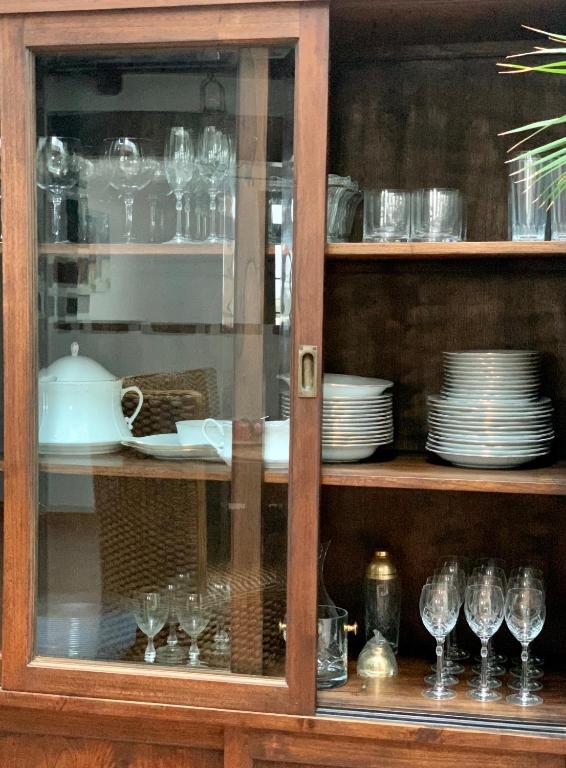 A kitchen or kitchenette at Pico Partido villa heated pool