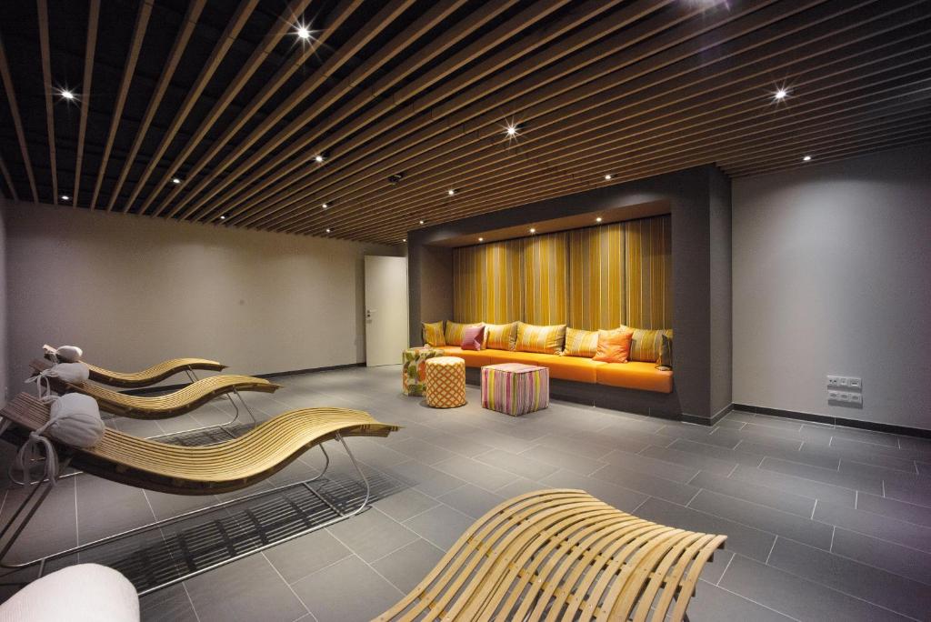 Posezení v ubytování Hotel Gude