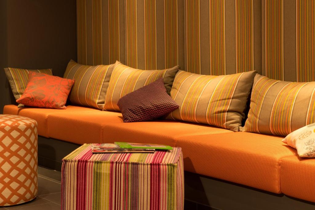 Posezení v ubytování Hotel Gude