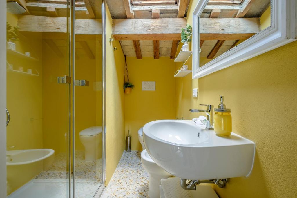 Łazienka w obiekcie Casa Pimpotta