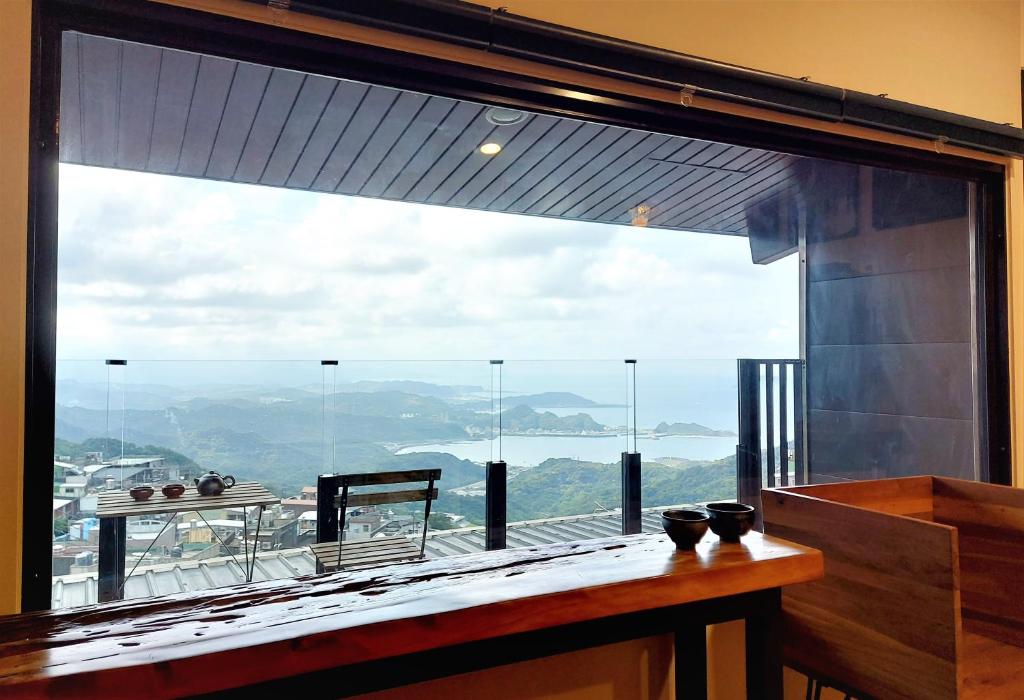 Nespecifikovaný výhled na hory nebo výhled na hory při pohledu z bed and breakfast