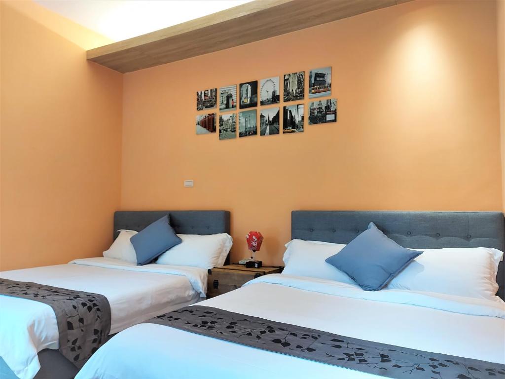 Postel nebo postele na pokoji v ubytování Dosun B&B
