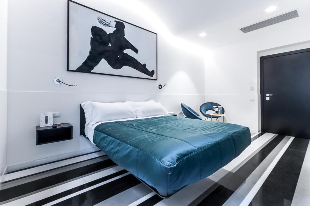 En eller flere senger på et rom på V-Accommodation IV Fontane