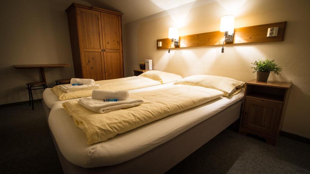 Postel nebo postele na pokoji v ubytování Haus Innerwald by Châtel Reizen