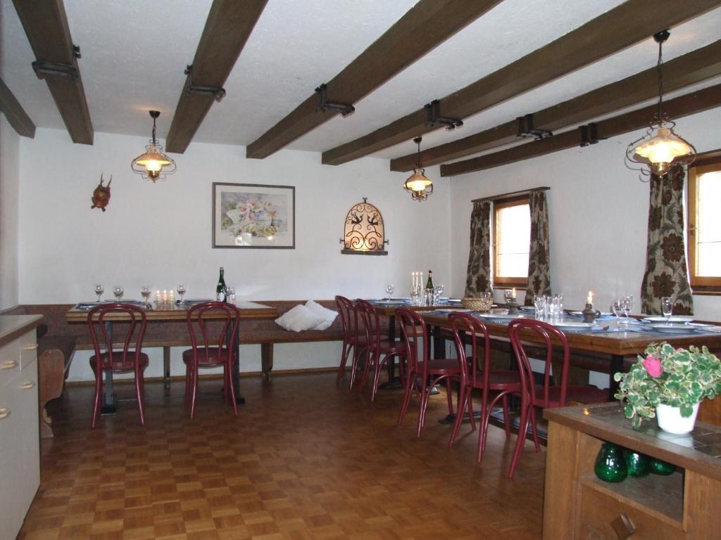 Restaurace v ubytování Haus Innerwald by Châtel Reizen