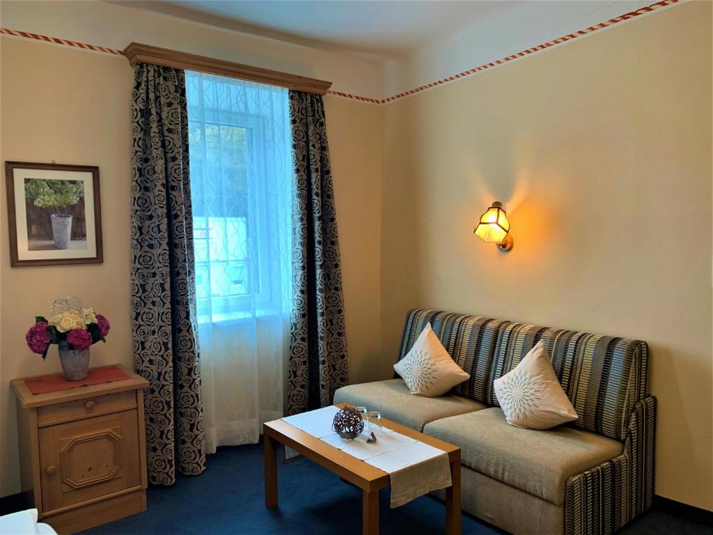 Posezení v ubytování Hotel Plainbrücke | self check-in