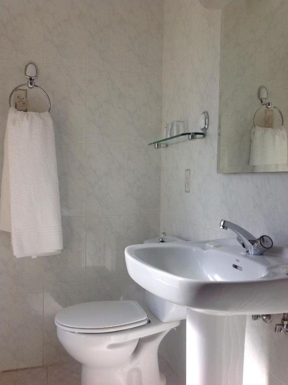 Kúpeľňa v ubytovaní Hostal Argentino