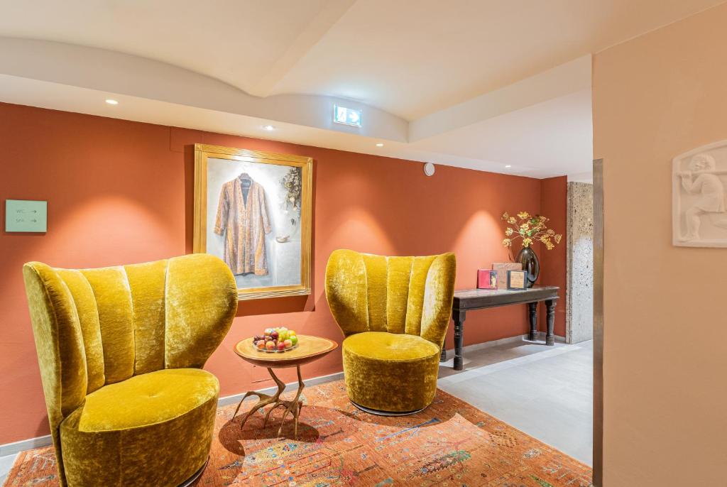 Posezení v ubytování Altstadthotel Wolf-Dietrich