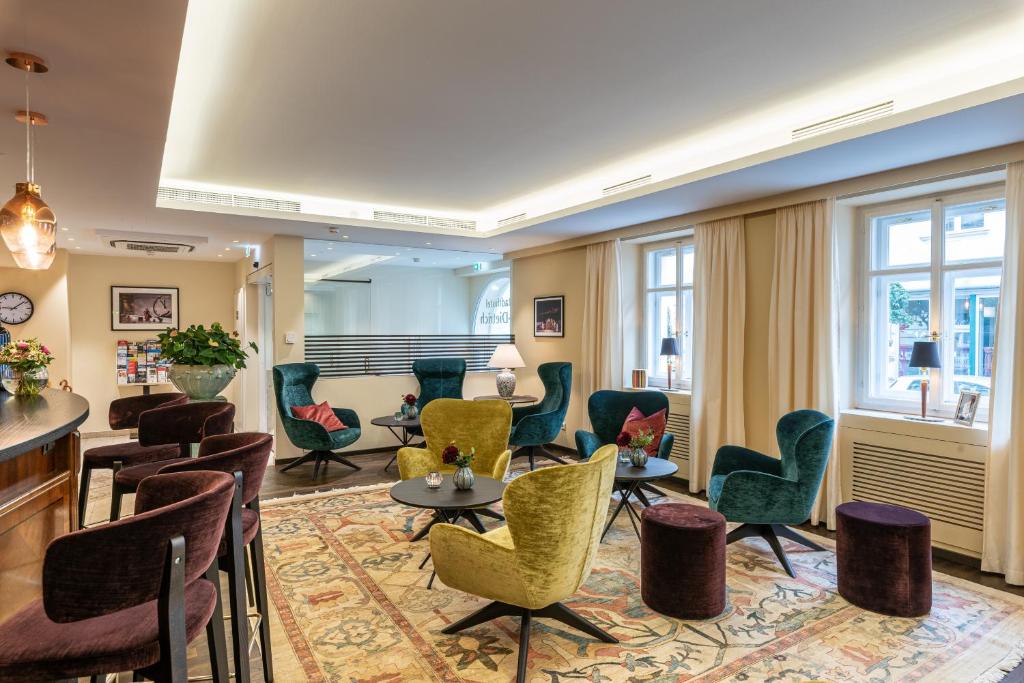 Posezení v ubytování Altstadthotel Wolf-Dietrich