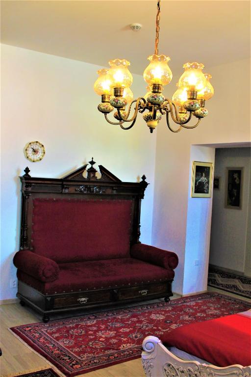 Posezení v ubytování Apartmány PAPÍK