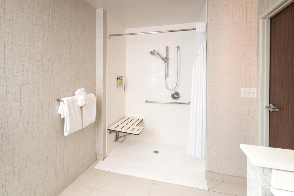 Holiday Inn Express & Suites - Kalamazoo West by IHG - King Room - Hearing Accessible - Roll-in Shower
