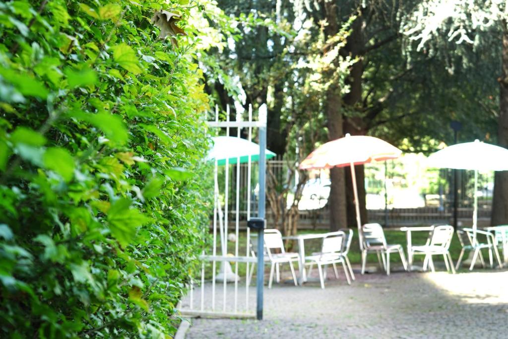 Zahrada ubytování Hi! Ostello Milano