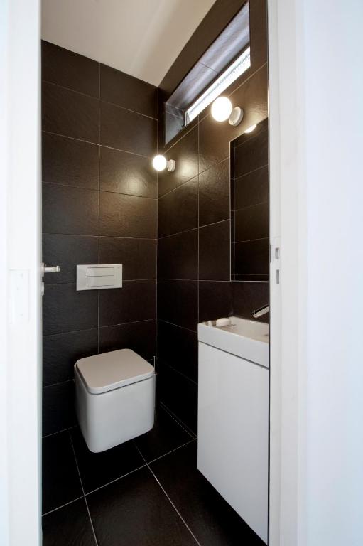Kúpeľňa v ubytovaní Casa pequena