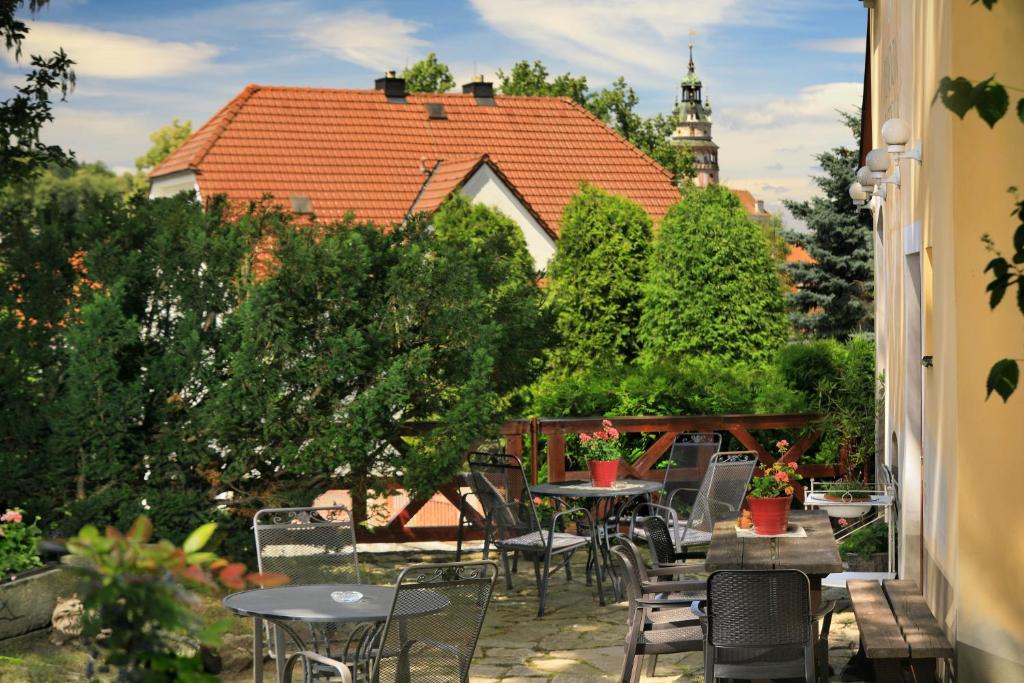 Zahrada ubytování Penzion Gardena