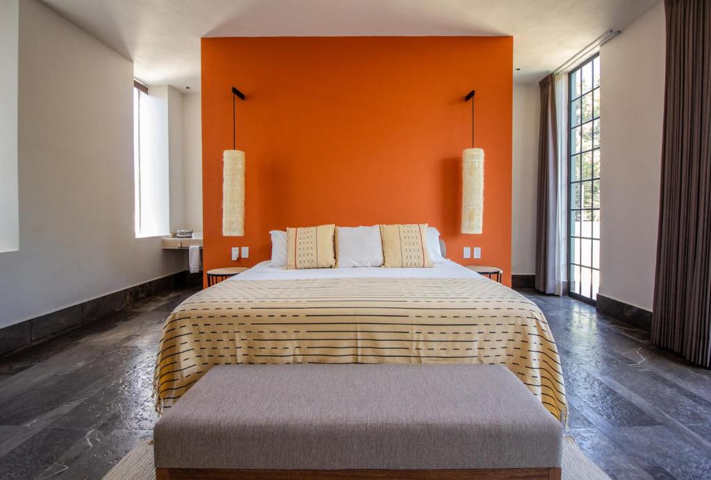 Postel nebo postele na pokoji v ubytování Antelar Casa Destino