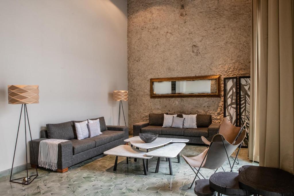 Posezení v ubytování Antelar Casa Destino