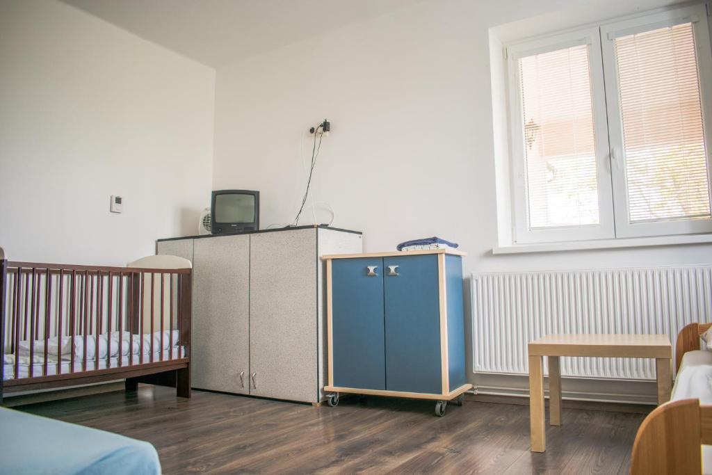 Postel nebo postele na pokoji v ubytování Ubytovanie V Súkromí Samuel