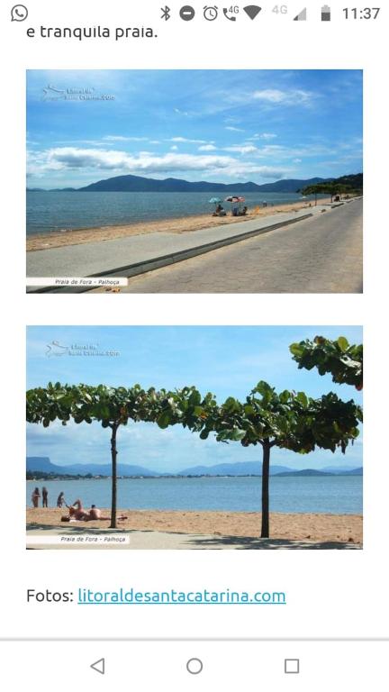  Praia de Fora tranquila com apto mobiliado