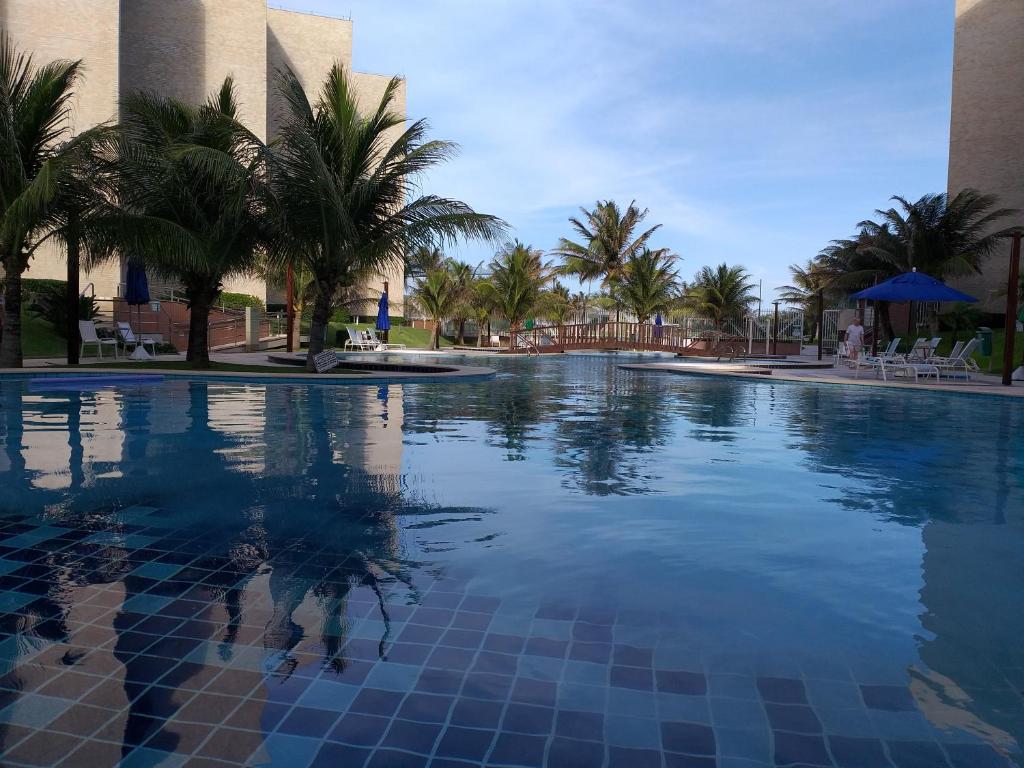  Apartamento em Condomínio Resort vizinho ao Beach Park