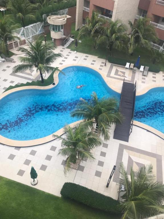  Apartamento em Condomínio Resort vizinho ao Beach Park