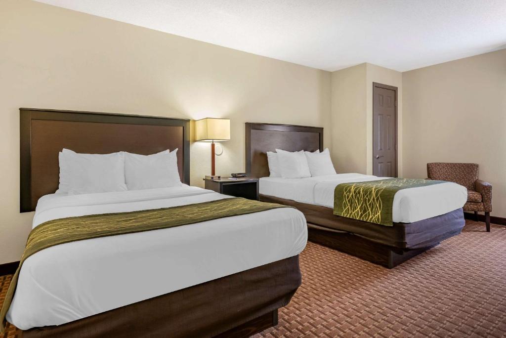 Comfort Inn & Suites Warsaw near US-30 - Chambre Double Avec 2 Lits Doubles - Non-Fumeurs