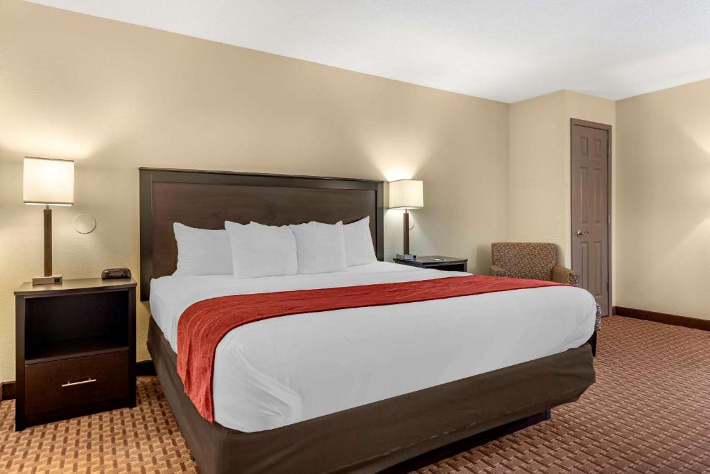 Comfort Inn & Suites Warsaw near US-30 - Kamer Met Kingsize Bed - Niet-Rokers