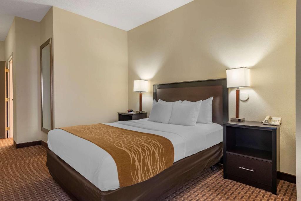 Comfort Inn & Suites Warsaw near US-30 - Kamer Met Queensize Bed - Toegankelijk/Rookvrij