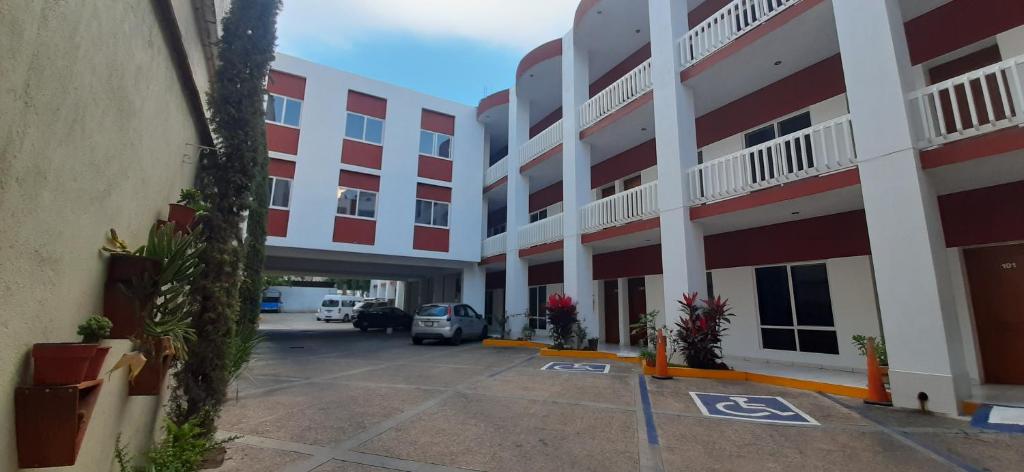Budova, kde se hotel nachází