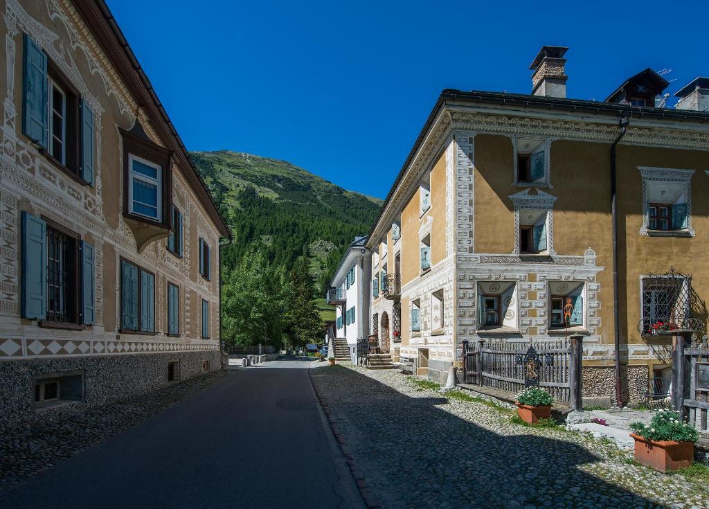 Nespecifikovaný výhled na hory nebo výhled na hory při pohledu z apartmánu